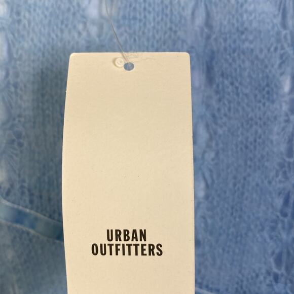 NWT Urban Outfitters Y2K Asymmetrical Blue Skirt Women's Medium - Picture 7 of 10
